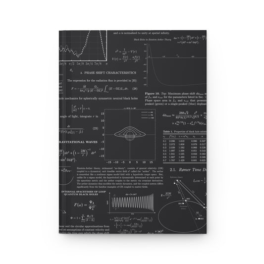 "Black Hole" A5 Hardcover Journal