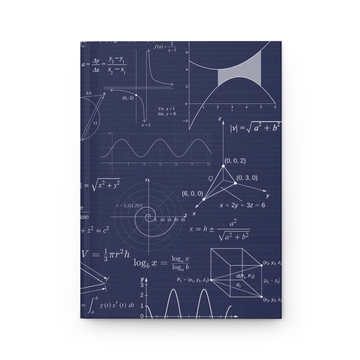 "Mathematics" A5 Hardcover Journal